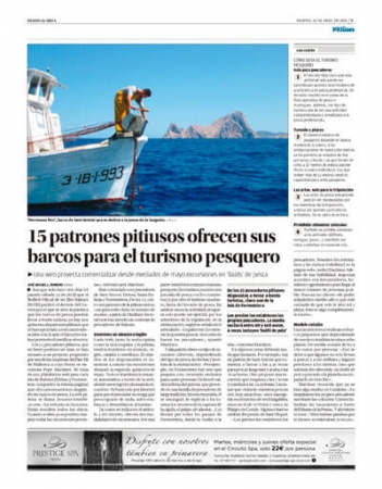 www.pescaturismespain.cat Notícies, vídeos i reportatges de Diario de Ibiza sobre Pescaturisme