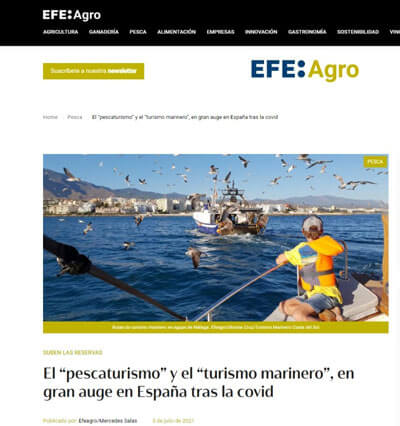 www.pescaturismespain.cat Notícies, vídeos i reportatges de EFE sobre Pescaturisme