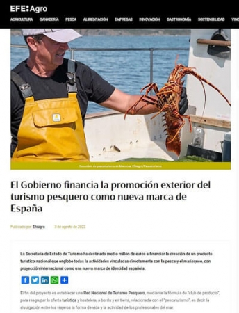 www.pescaturismespain.cat Notícies, vídeos i reportatges de EFE sobre Pescaturisme
