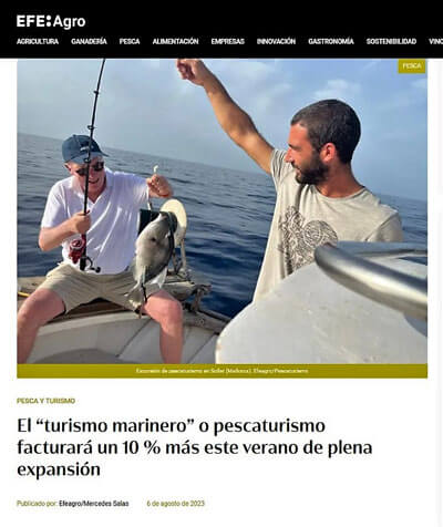www.pescaturismespain.cat Notícies, vídeos i reportatges de EFE sobre Pescaturisme