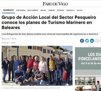 www.pescaturismespain.cat Notícies, vídeos i reportatges de Faro de Vigo sobre Pescaturisme